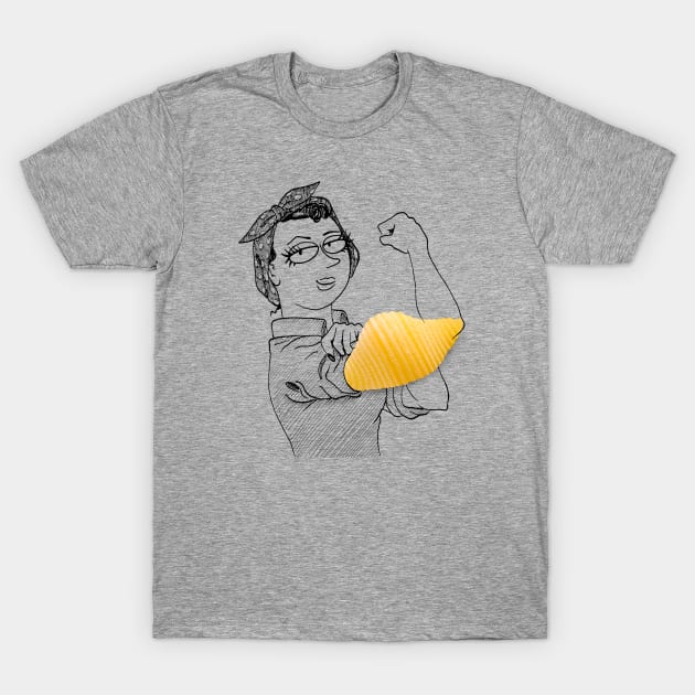 Conchiglia strong woman T-Shirt by MassimoFenati